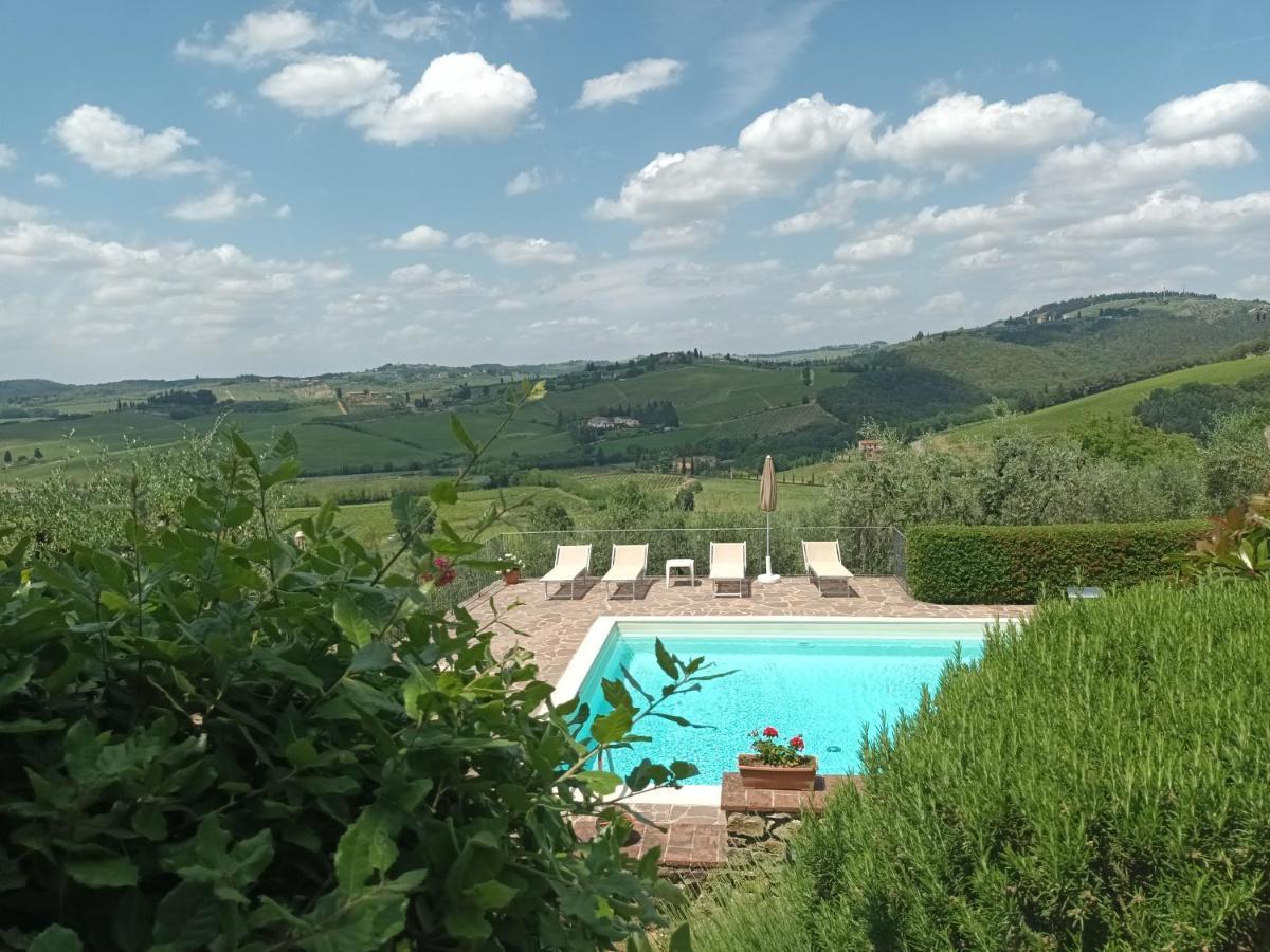 Poggio Massiccioli Apartment Poggibonsi Bagian luar foto